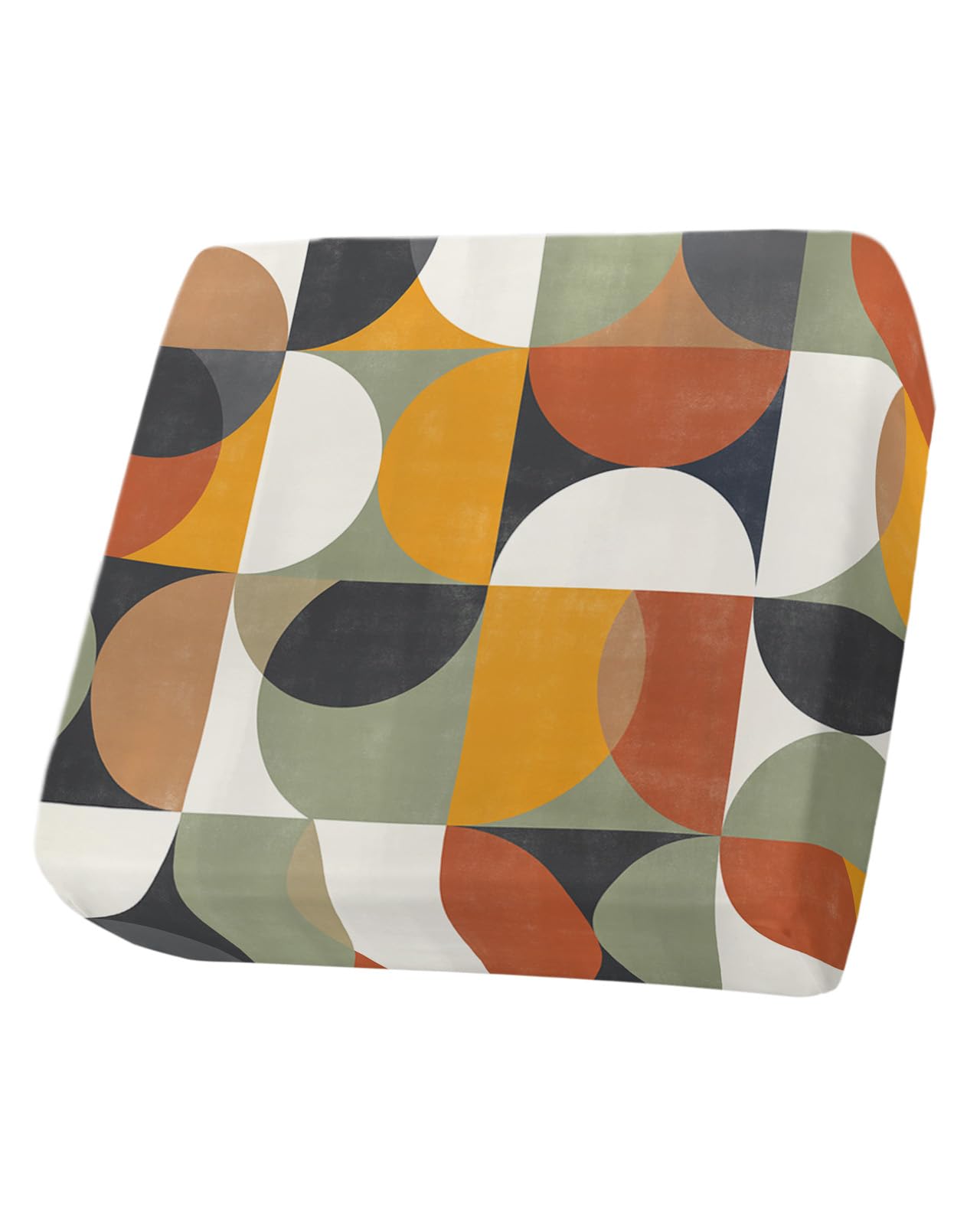 Couch Cushion Covers Mid Century Geometric Stretch Sofa Cushion Slipcovers Abstract Modern Retro Soft Sofa Cover Elastic Non-Slip Sofa Seat Cover Furniture Protector Small 3pcs
