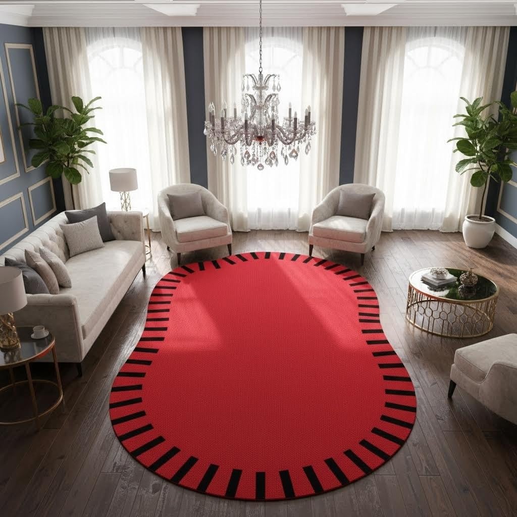 Nordic Style Abstract Shaped Lavender Purple Rug Modern Minimalist Non Slip Washable Area Rugs for Living Room Bedroom Kids Room Cozy Indoor Floor Decor Apartment Nursery Playroom Durable Carpet 7x10