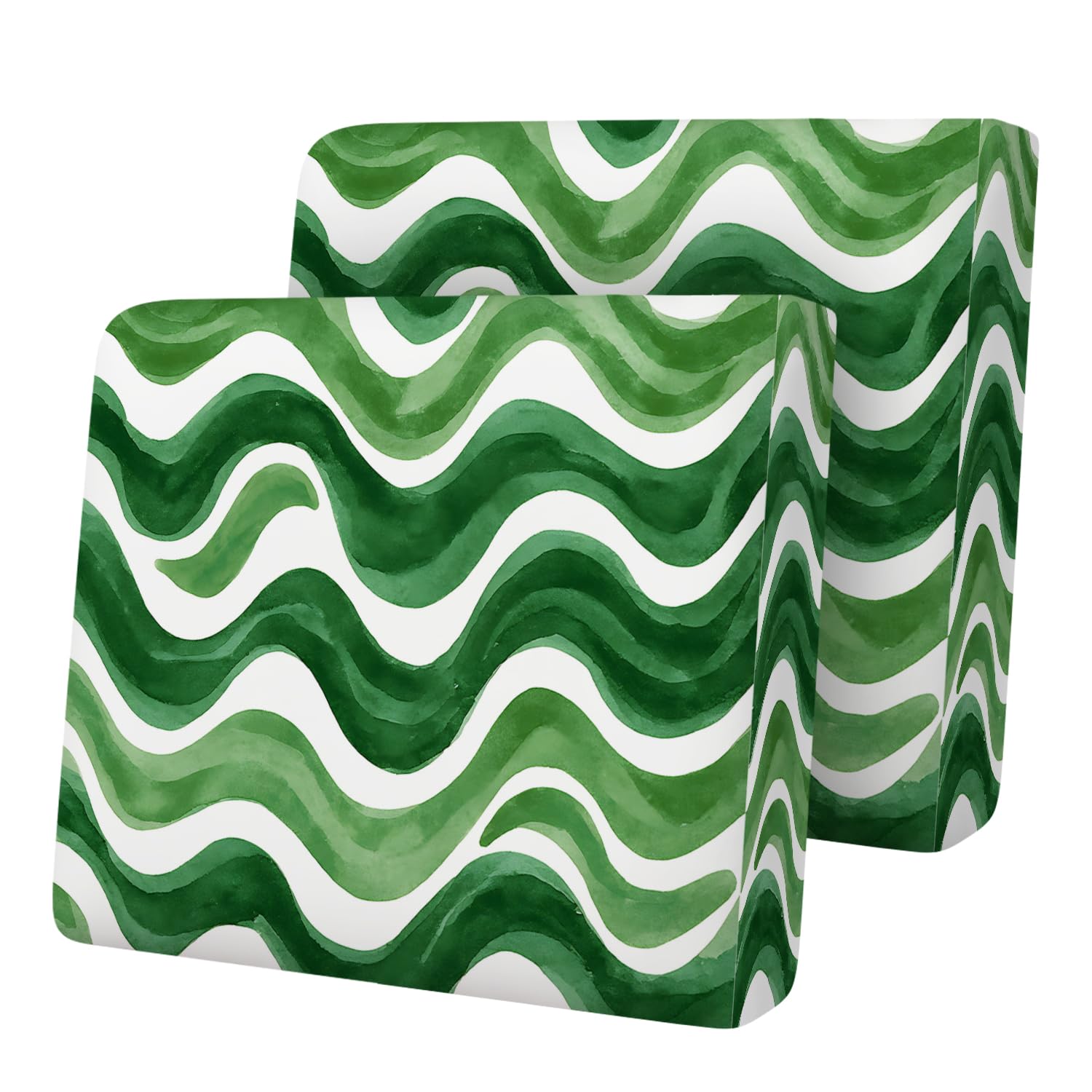 Geometric Pattern Couch Cushion Cover, Abstract Circle Triangle Design Sofa Cushion Slipcover, Stretch Furniture Protector, Soft Removable Washable Seat Cover for Sofa,3PCs