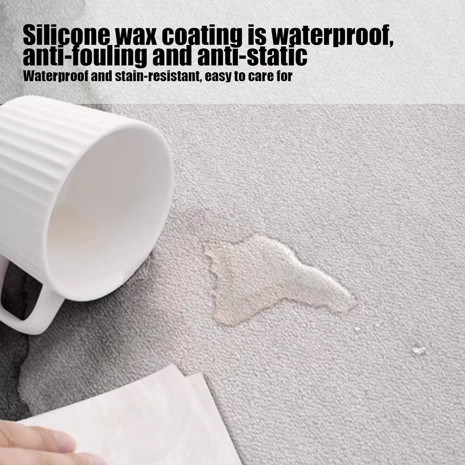 Carpet living room wash-free wipeable waterproof modern simple Nordic sofa floor mat home,Bedroom dining room office carpet home and decoration,Non-slip foldable washable low pile(C,300*450cm/118.1*17