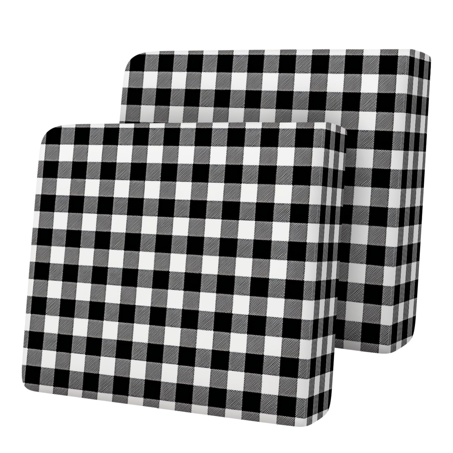 Geometric Pattern Couch Cushion Cover, Abstract Circle Triangle Design Sofa Cushion Slipcover, Stretch Furniture Protector, Soft Removable Washable Seat Cover for Sofa,3PCs